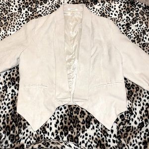 Retro off white cream blazer.